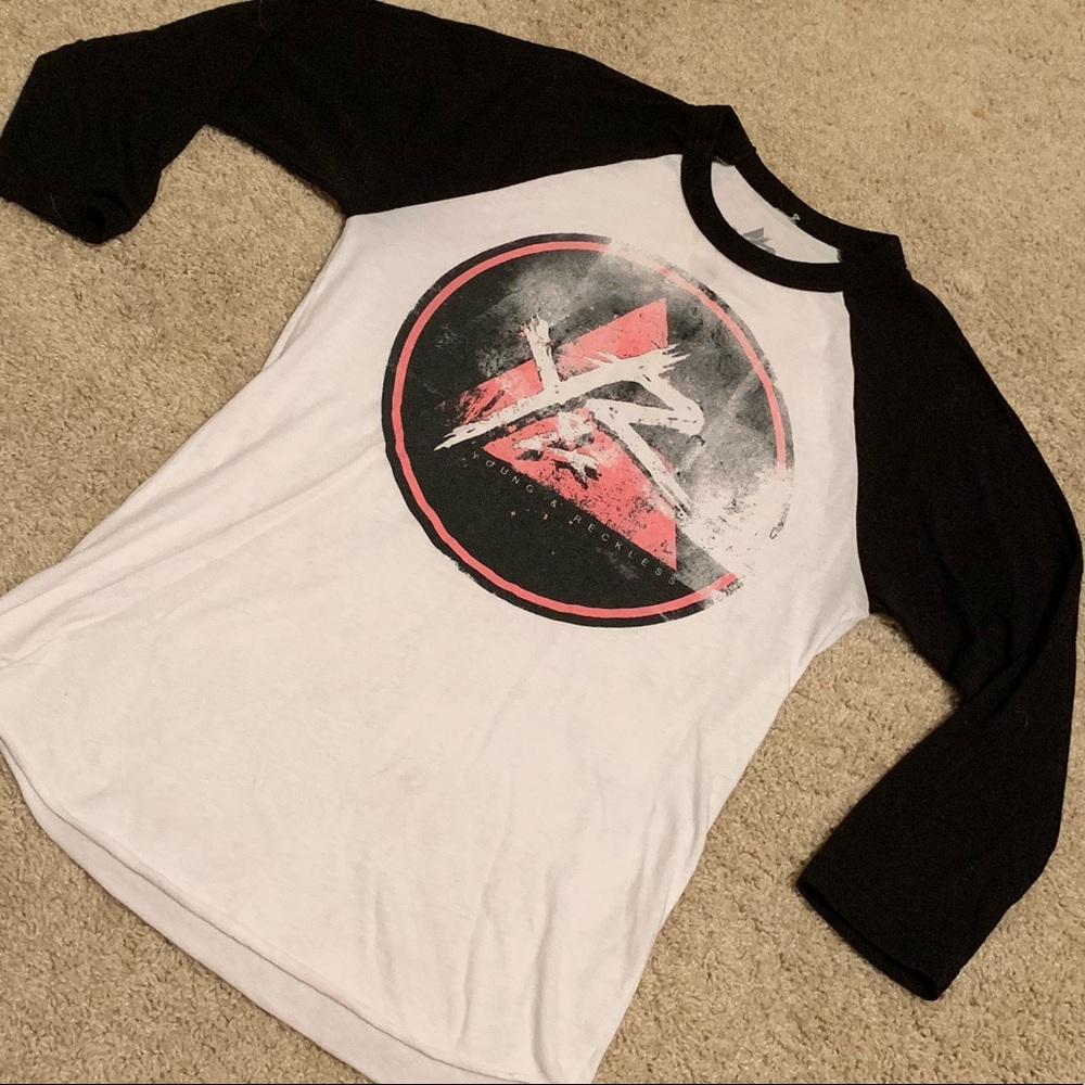 Young & Reckless baseball tee